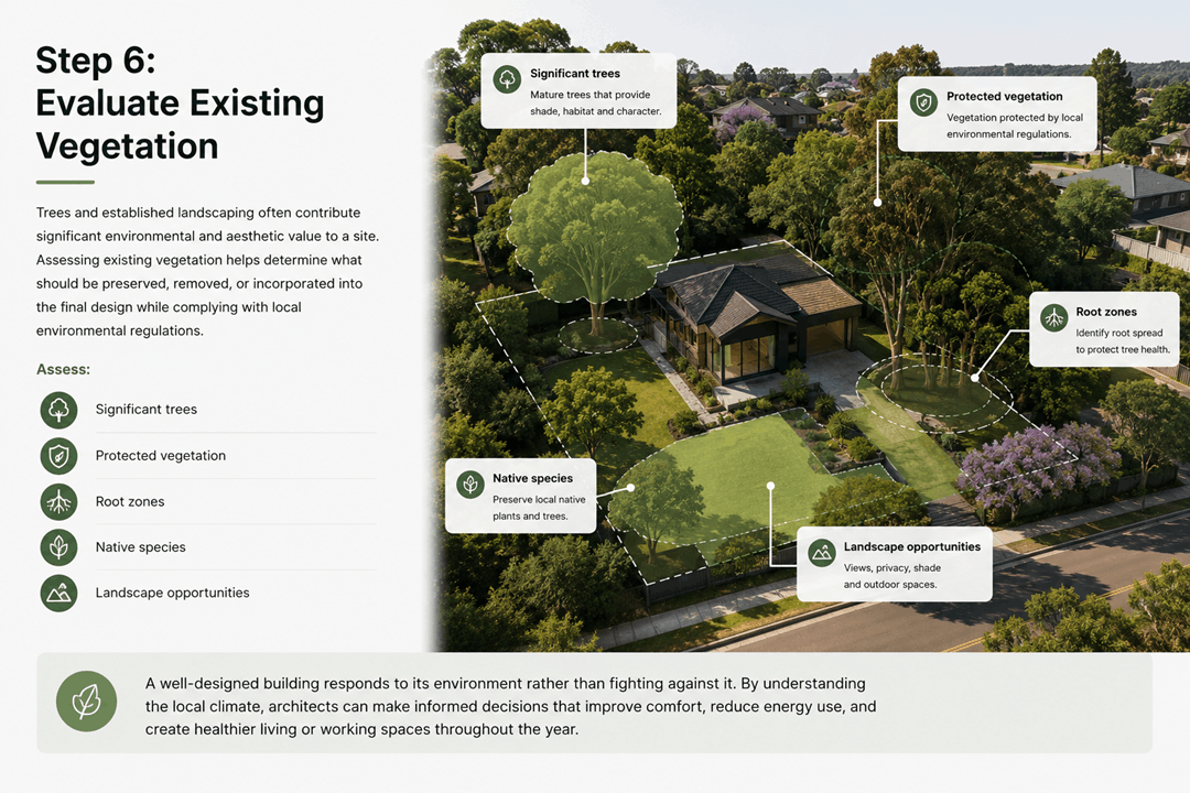 Evaluate Existing Vegetation